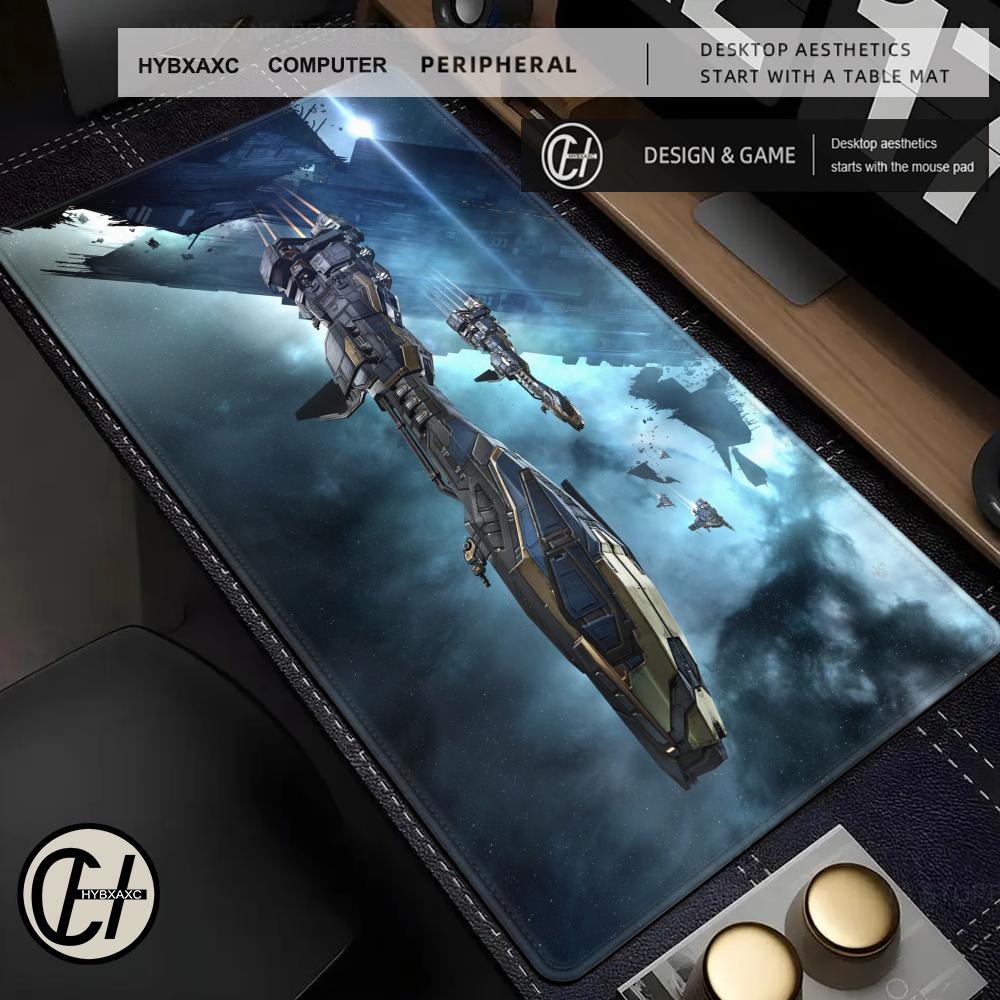 Laptop Accessories Online - XXL ゲーミングイブオンラインアニメ大型マウスパッドアクセサリーキーボードデスクマットラップトップオフィスカーペットゴムオーバーロックマウスパッド CS 用