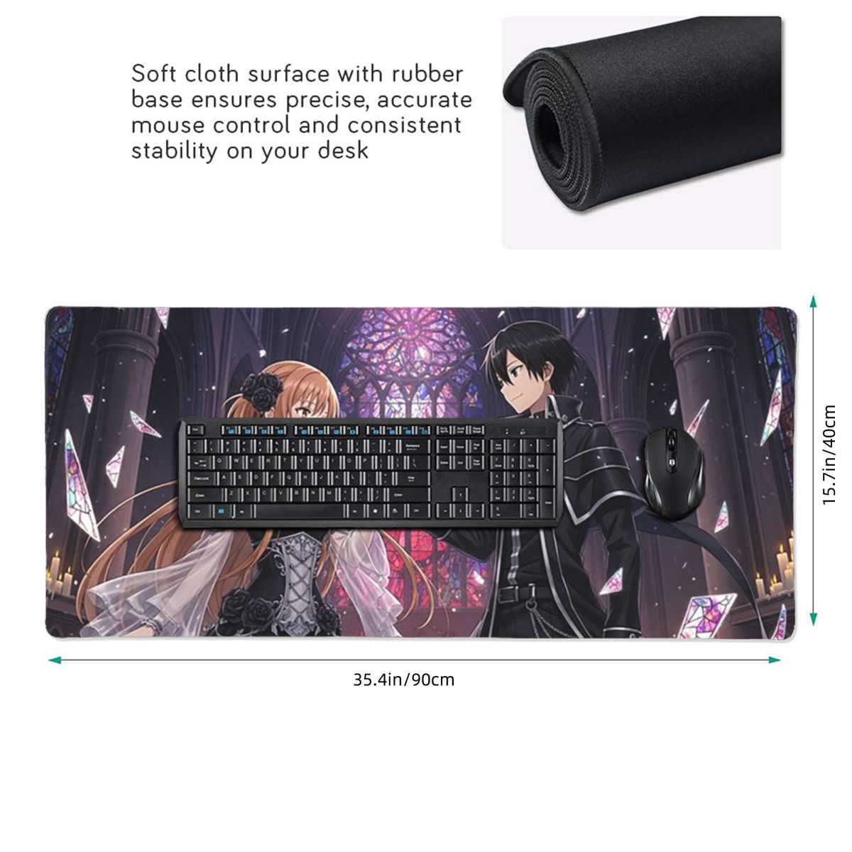 大型マウスパッド ソードアート・オンライン SAO ユウキ  - Laptop Accessories Online のレビューと価格