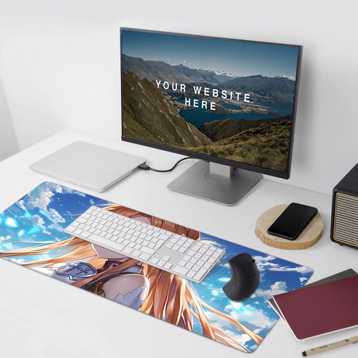 ソードアート・オンライン結城アスナアニメ大型マウスパッドコン - Laptop Accessories Online のレビューと価格
