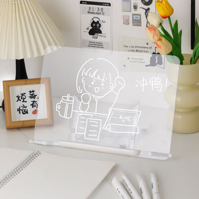 アクリル透明読書スタンド多機能調節可能なタブレットラップトッ - Laptop Accessories Holder のレビューと価格