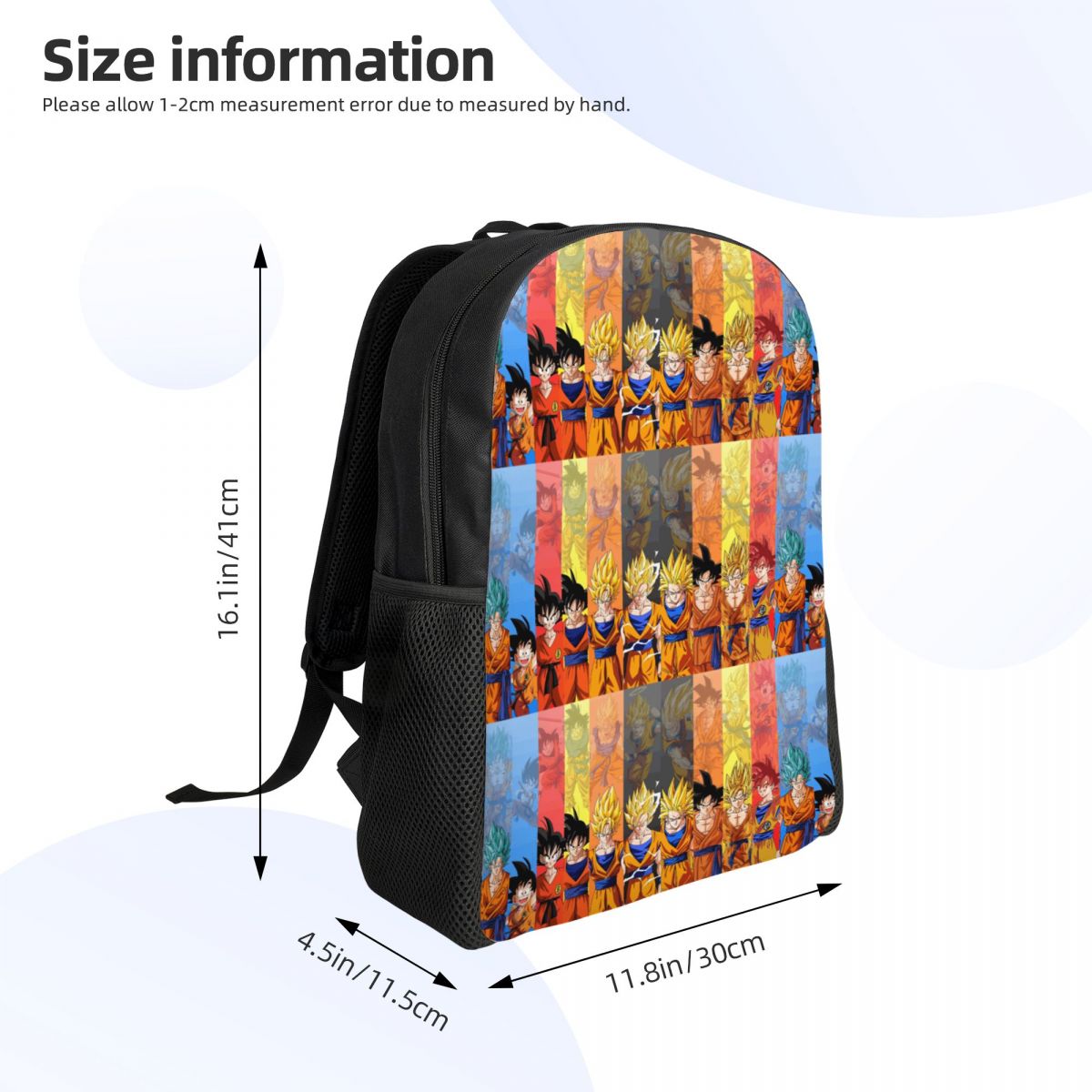 3D プリント G-Gokues 漫画漫画バックパック女の子 - Laptop Accessories For College のレビューと価格