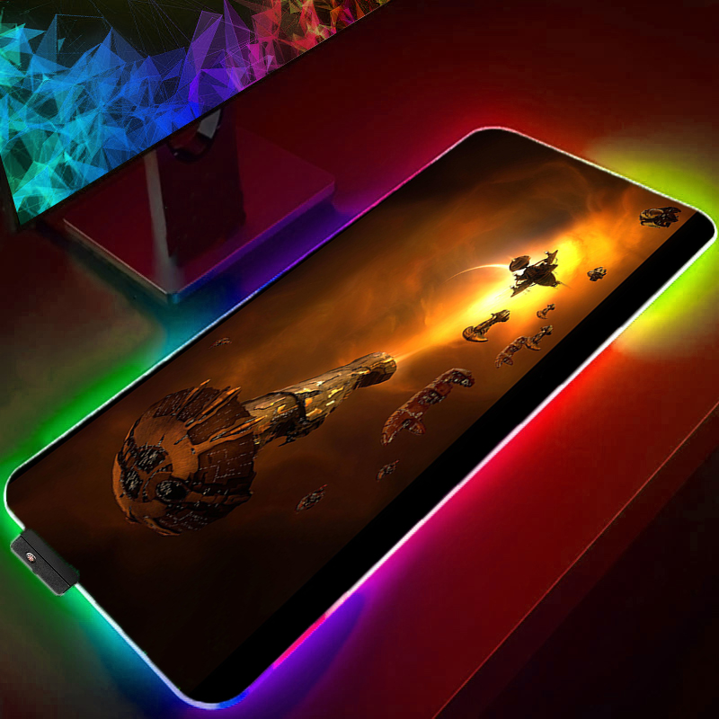 RGB マウスパッドゲーマー大型ゲーミングアクセサリー、キー - Laptop Accessories Online のレビューと価格