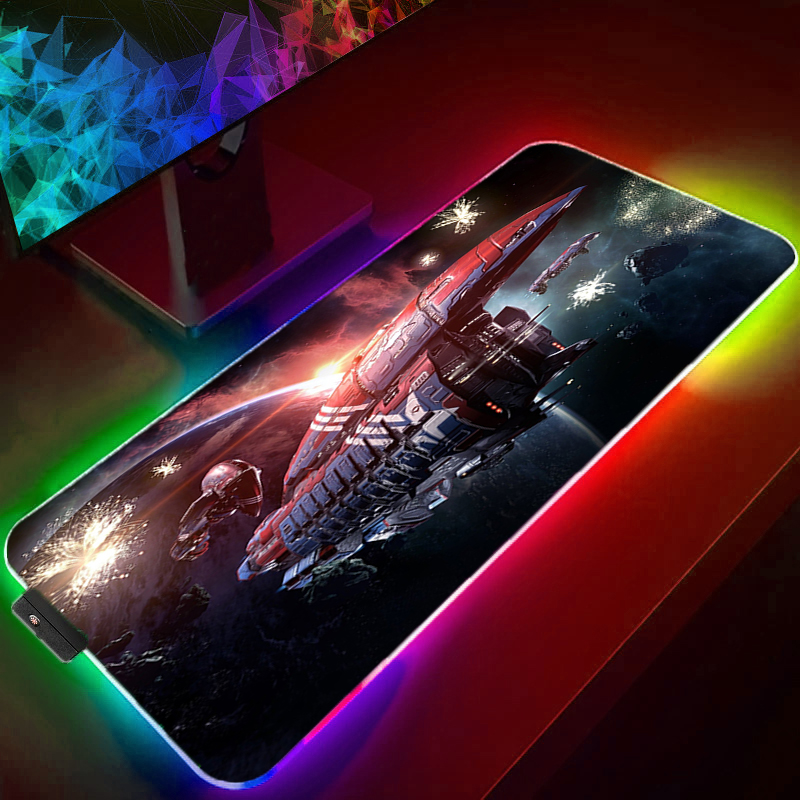RGB マウスパッドゲーマー大型ゲーミングアクセサリー、キー - Laptop Accessories Online のレビューと価格