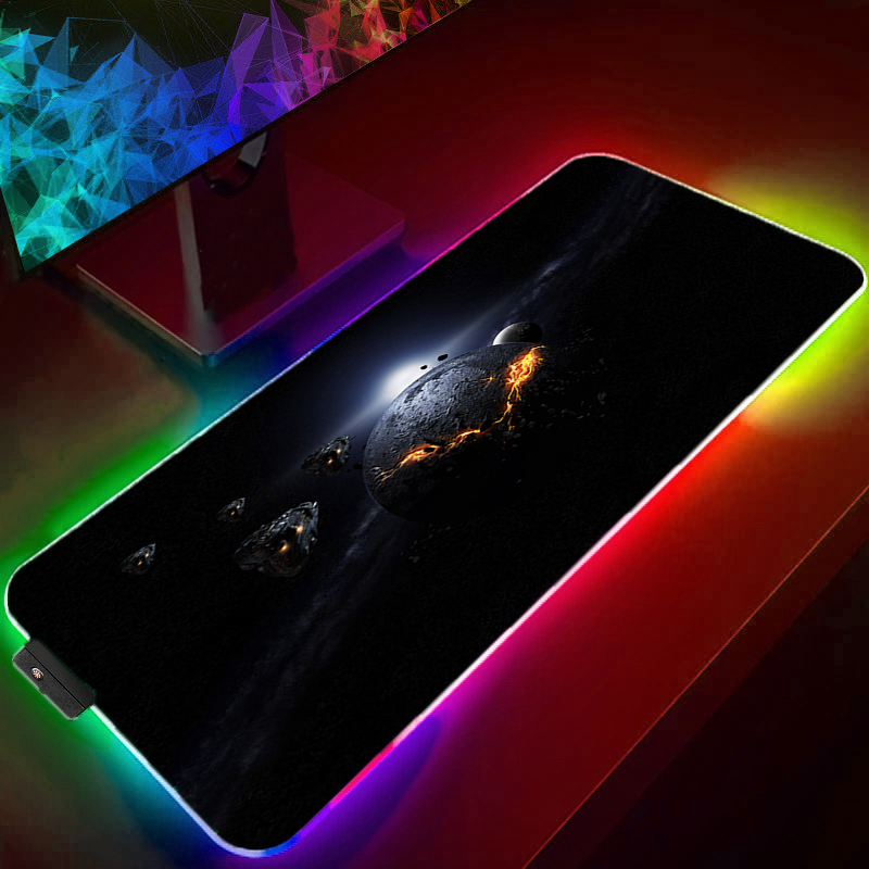 RGB マウスパッドゲーマー大型ゲーミングアクセサリー、キー - Laptop Accessories Online のレビューと価格