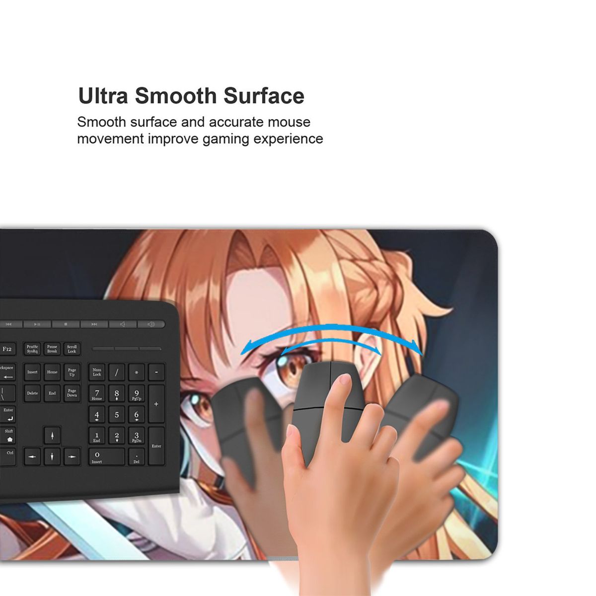 ソードアート・オンライン結城アスナアニメ大型マウスパッドコン - Laptop Accessories Online のレビューと価格