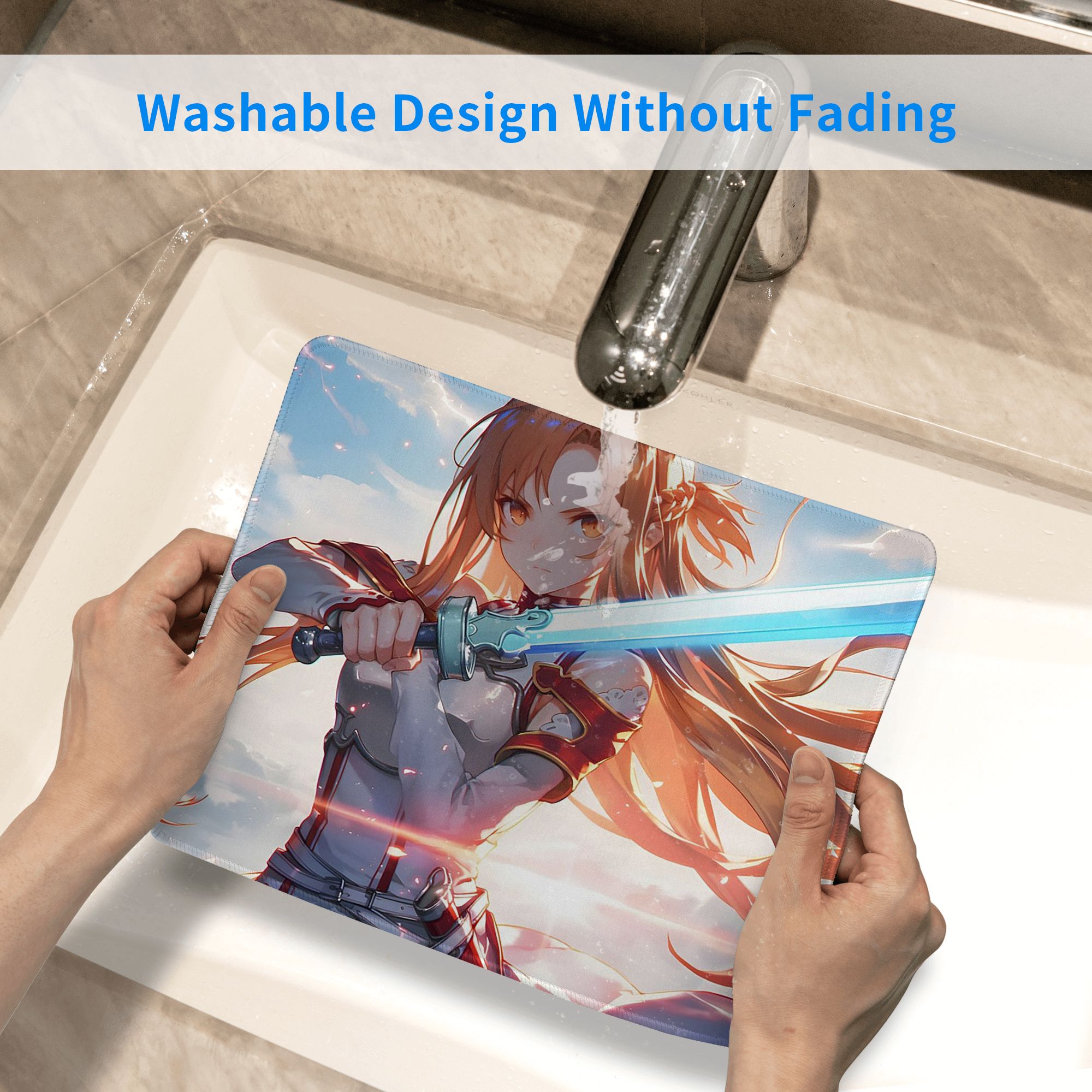 ソードアート・オンライン結城アスナアニメマウスパッドコンピュ - Laptop Accessories Online のレビューと価格
