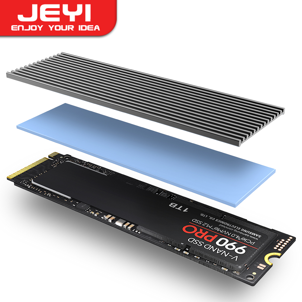 JEYI M.2 SSD ヒートシンク、アルミニウム PS5 - External Nvme Ssd のレビューと価格