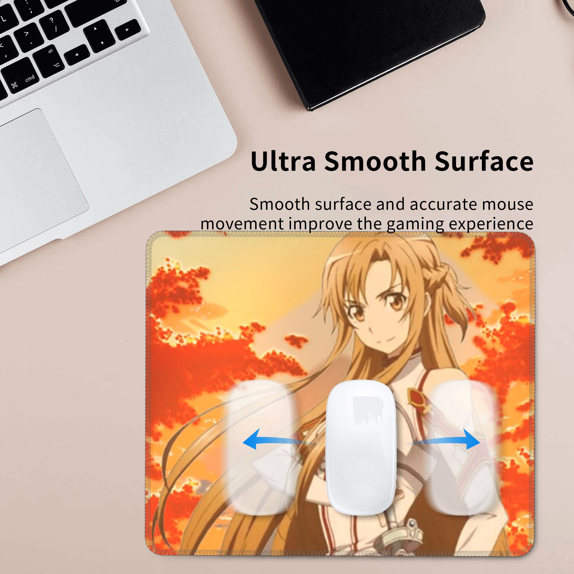ソードアート・オンライン結城アスナアニメマウスパッドコンピュ - Laptop Accessories Online のレビューと価格