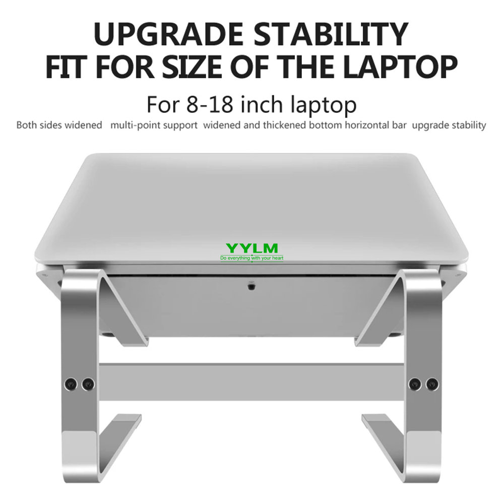 アルミラップトップスタンドノートブックライザーホルダー Ma - Laptop Accessories Distributor のレビューと価格