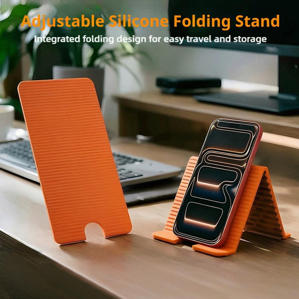柔軟な折りたたみ式シリコン製電話ホルダー iPhone、iP - Laptop Accessories Holder のレビューと価格