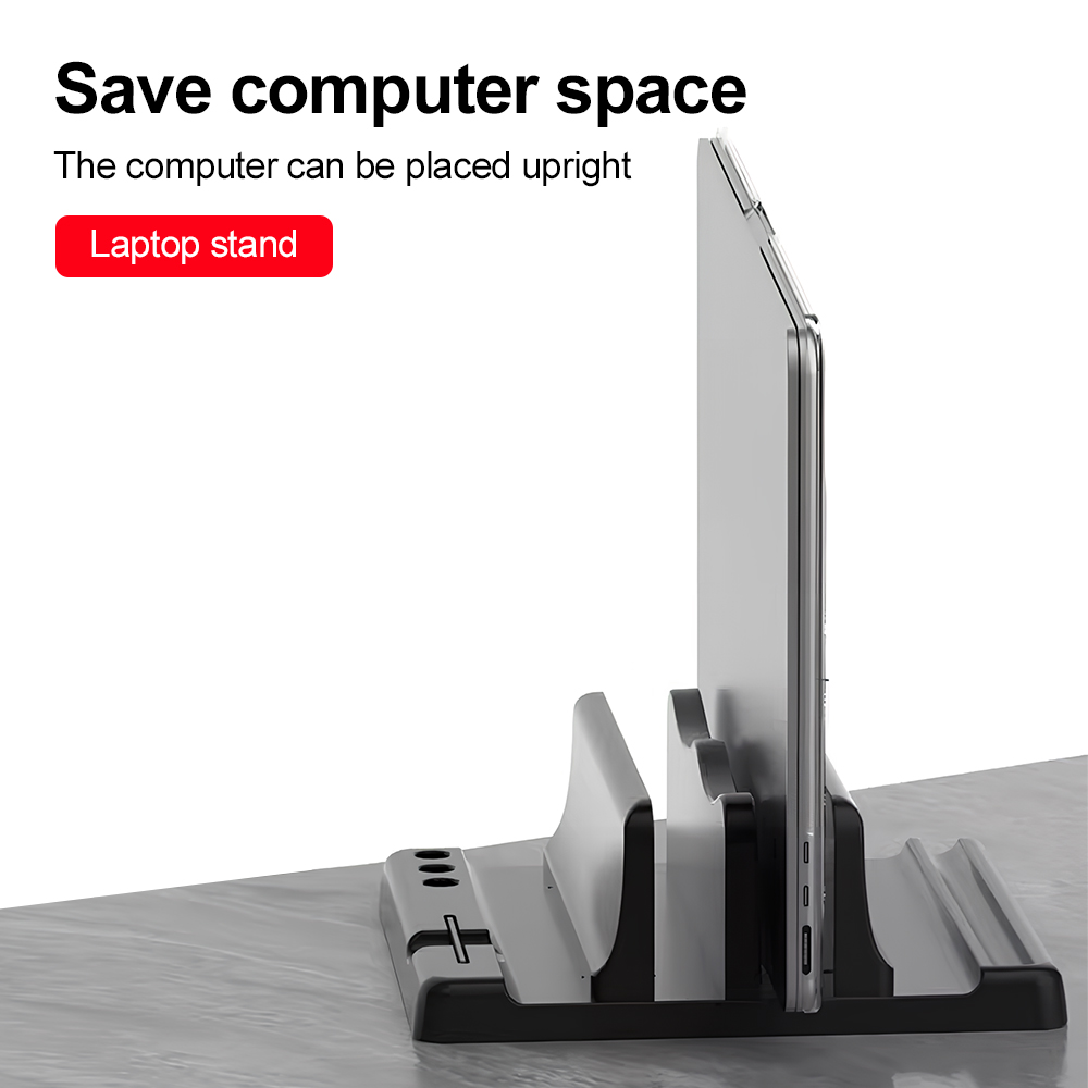 オフィス ABS ラップトップスタンド 垂直に置くとデスクス - Laptop Accessories Holder のレビューと価格