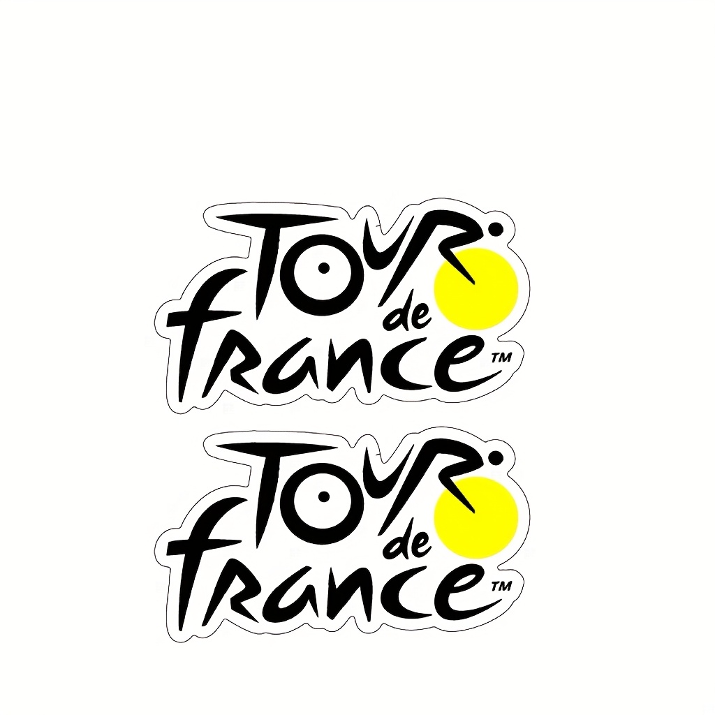 サイクリングレースをテーマにした黄色のドットビニールステッカ - Yellow Laptop Accessories のレビューと価格