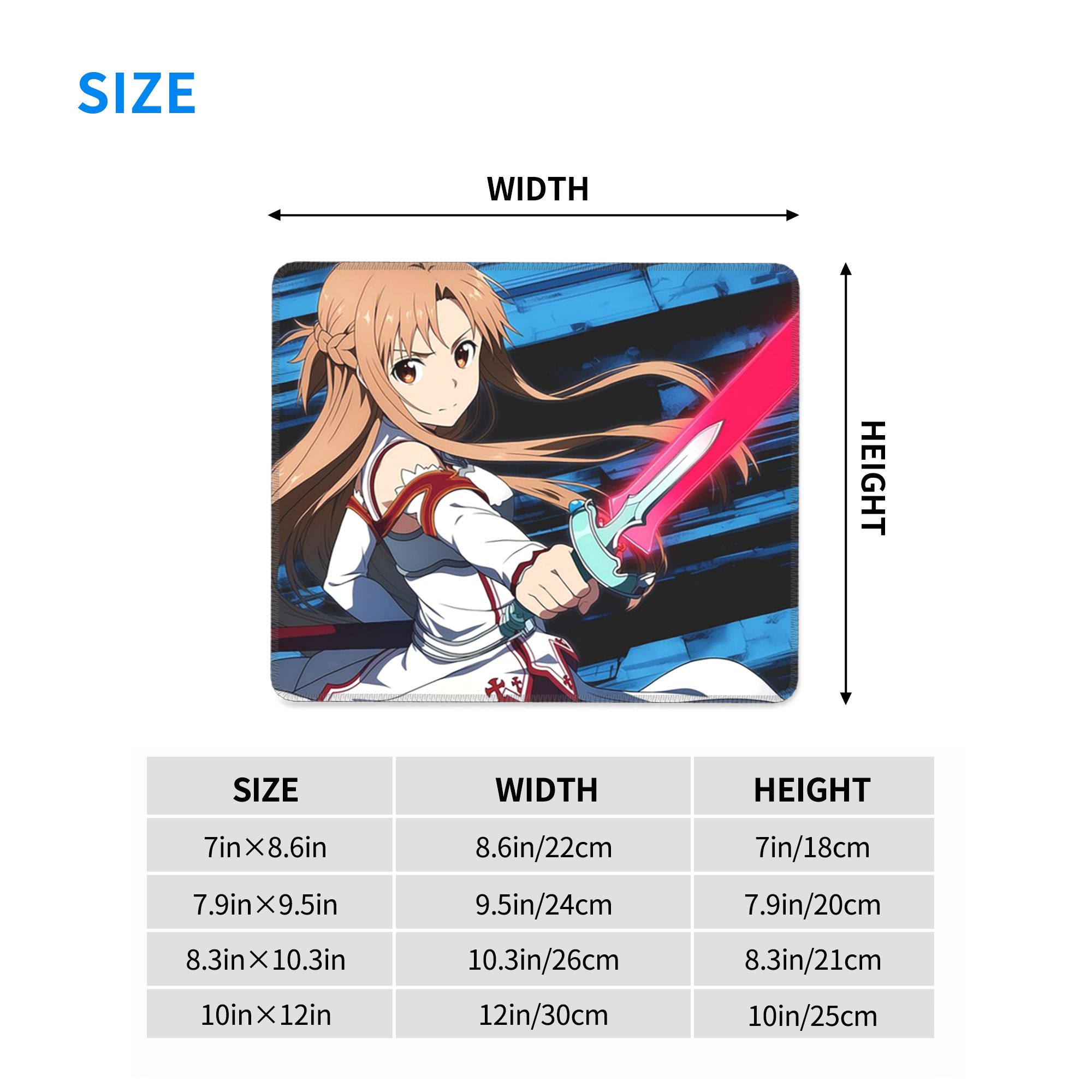 ソードアート・オンライン Sao ユウキ・アスナ アニメマウ - Laptop Accessories Online のレビューと価格
