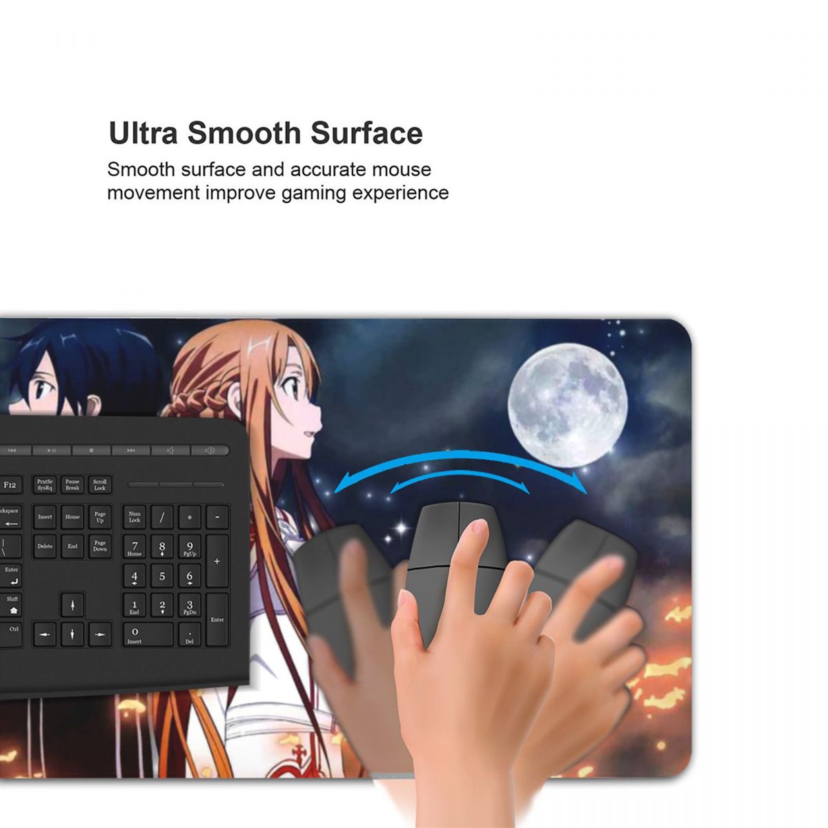 ソードアート・オンライン結城アスナアニメ大型マウスパッドコン - Laptop Accessories Online のレビューと価格