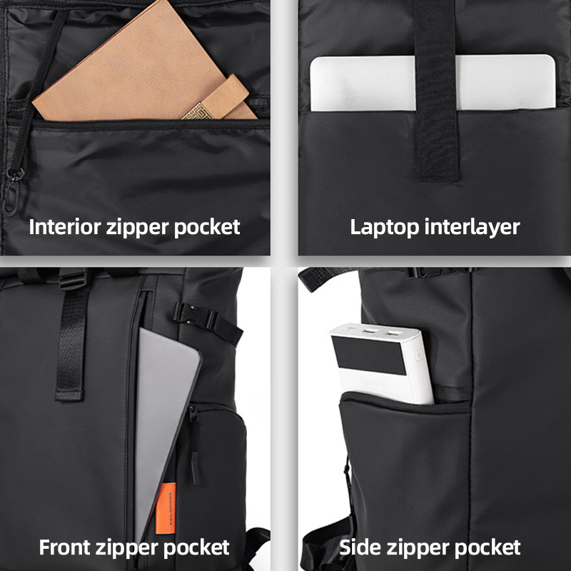 拡張可能なフィットネスバックパックアウトドアトラベルアクセサ - Laptop Accessories For College のレビューと価格