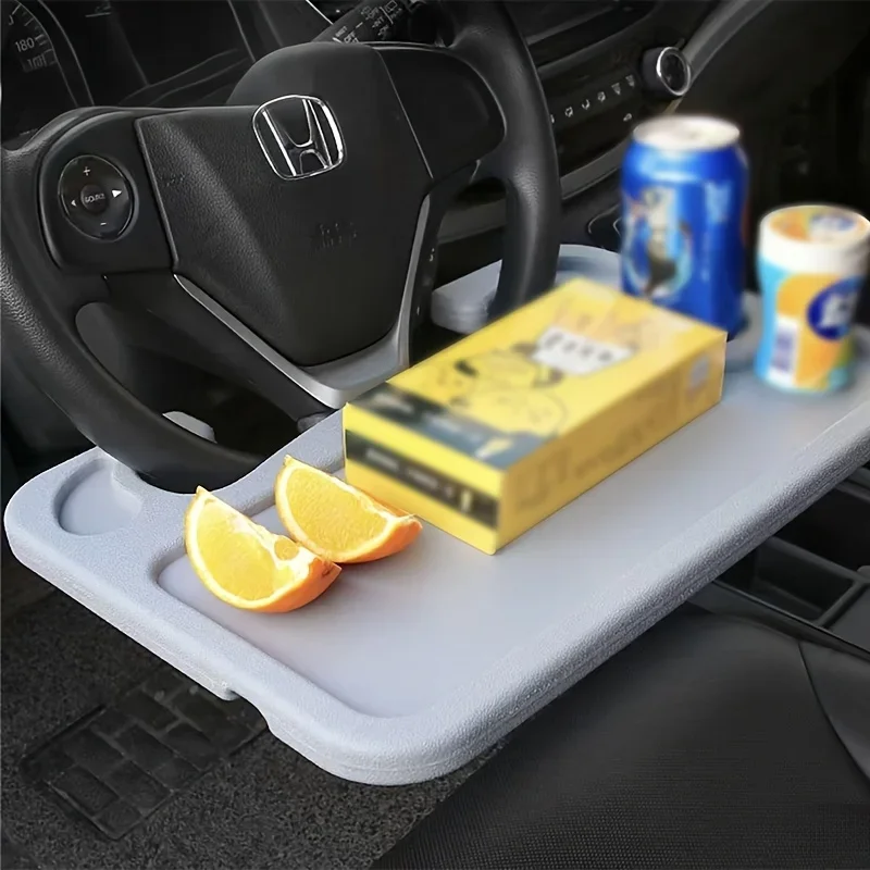 多機能2-in-1カーステアリングホイールデスクトレイ、頑丈 - Laptop Accessories Holder のレビューと価格