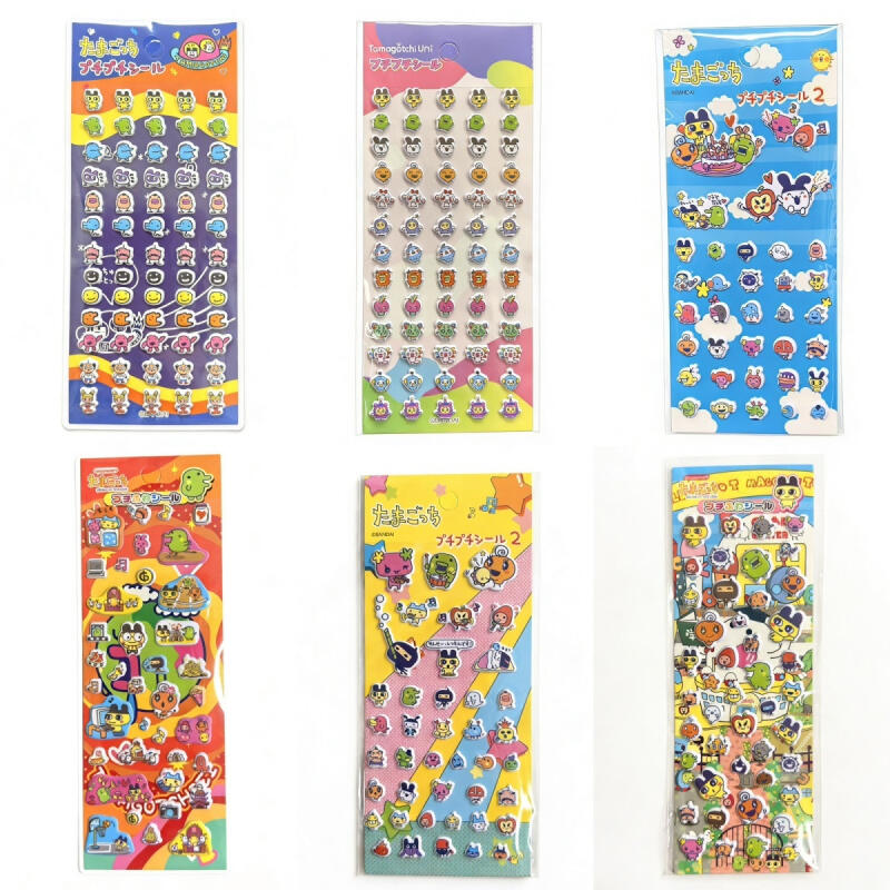 6 個たまごっち漫画バブルステッカー創造性 Diy 電話ケー - Laptop Accessories For Gift のレビューと価格