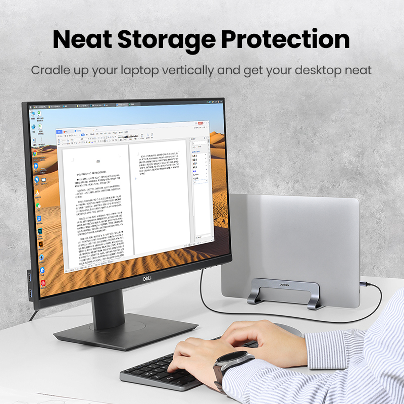 Ugreen-MacBook Air pro用の垂直ノートブ - Laptop Accessories Distributor のレビューと価格