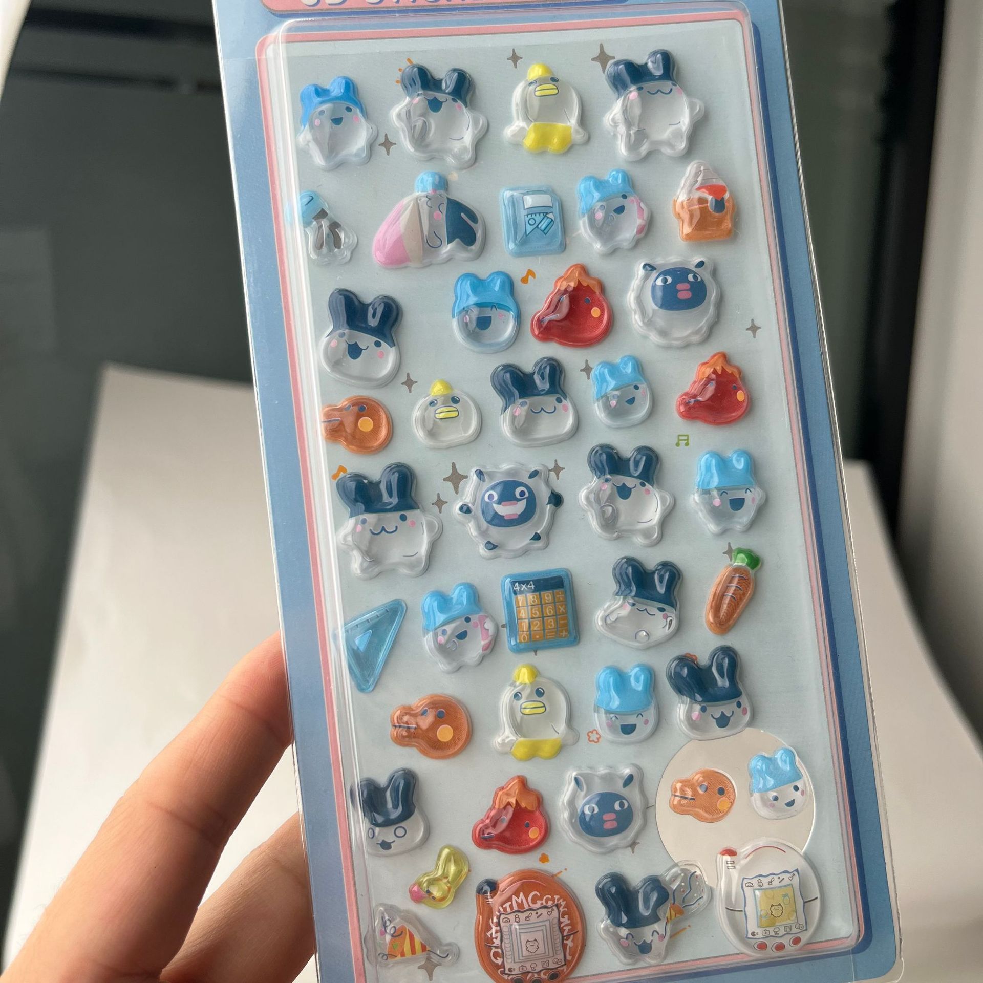 かわいいたまごっち 3D ふわふわステッカーレトロデジタルペ - Laptop Accessories For Gift のレビューと価格