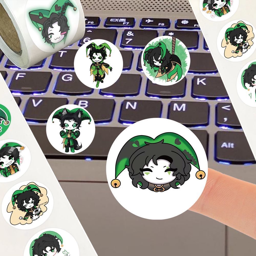 500枚/ロール アニメ ザ・フリーク・サーカス ‌   ハ - Laptop Accessories For Gift のレビューと価格