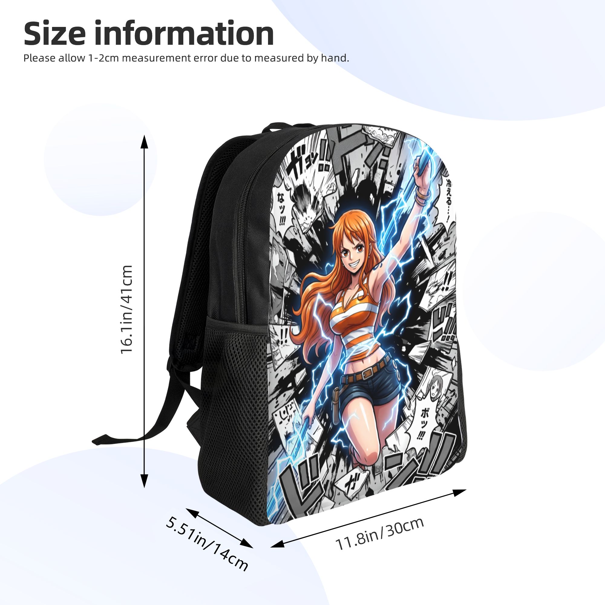 カスタムワンピース ナミズ ラップトップバックパック メンズ - Laptop Accessories For College のレビューと価格