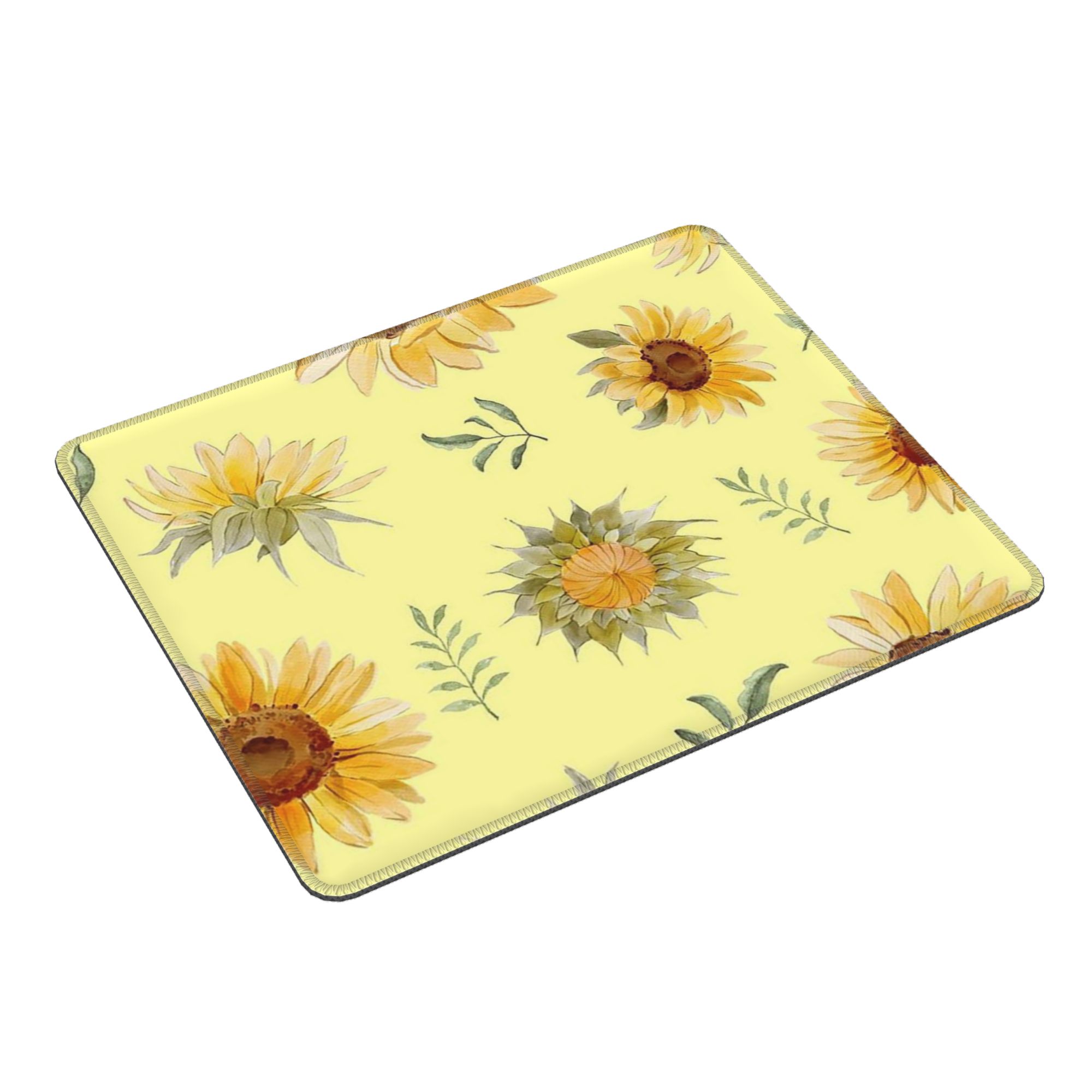 ひまわり鮮やかな黄色の花柄マウスパッドコンピュータキーボード - Yellow Laptop Accessories のレビューと価格