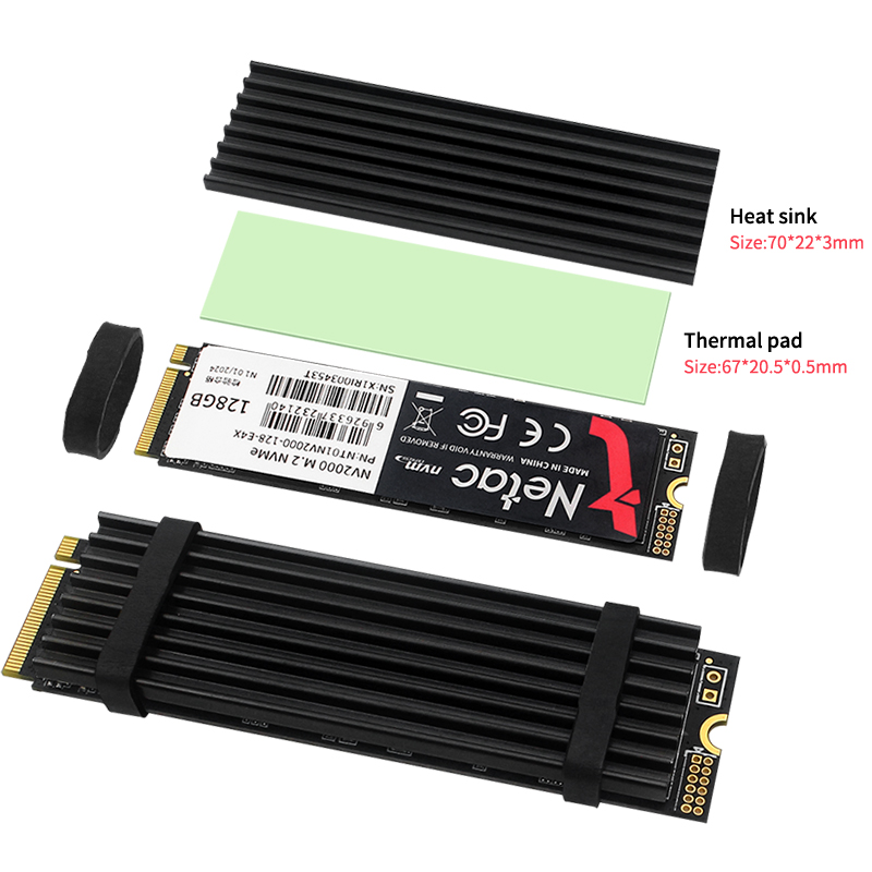 M.2 SSD ヒートシンクアルミラジエーターソリッドステー - External Nvme Ssd のレビューと価格