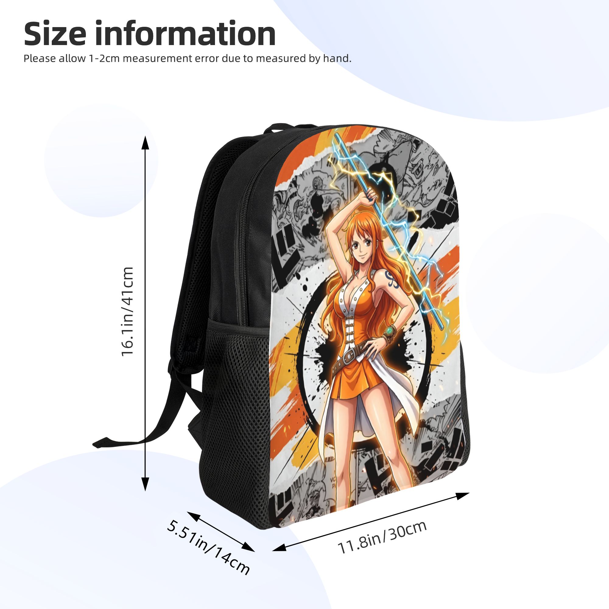ワンピース ナミズ バックパック 女性 男性 大学生 学生  - Laptop Accessories For College のレビューと価格
